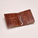 Leather Bifold Wallet and Money Clip