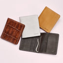 Leather Bifold Wallet and Money Clip