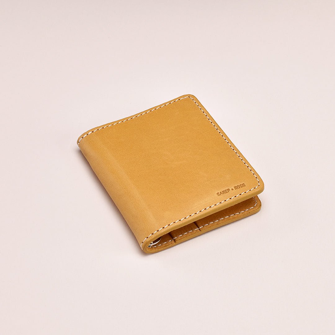 Leather Bifold Wallet and Money Clip