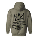 I AM HIM — King Anointed | Black Ink | Pullover Hoodie | King Collection