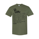 I AM HIM — Son Definition | Black Ink | T-Shirt | Legacy Collection