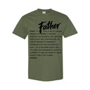 I AM HIM — Father Definition | Black Ink | T-Shirt | Definitions of HIM Collection