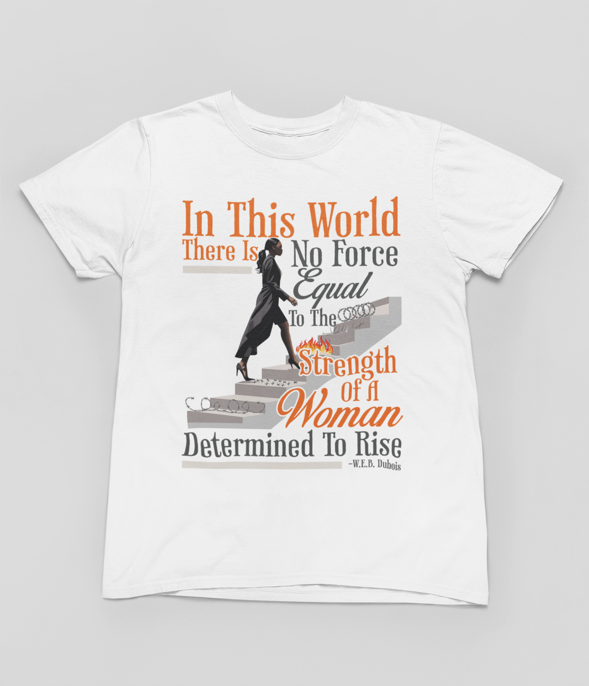 W. E. B. Du Bois Determined To Rise T-Shirt