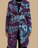Motun African Print Blazer Dress
