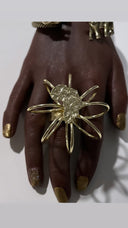 Nandi with Africa Map Statement ring