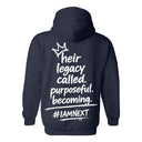 I AM HIM — Prince Becoming | White Ink | Pullover Hoodie | Legacy Collection