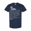 I AM HIM — Son Definition | White Ink | T-Shirt | Legacy Collection