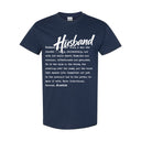 I AM HIM — Husband Definition | White Ink | T-Shirt | Definitions of HIM Collection
