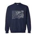 Note To Self Women's Crewneck – Sacred Reminders. Everyday Wear. White