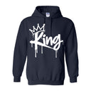I AM HIM — King Anointed | White Ink | Pullover Hoodie | King Collection