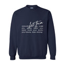 Let Them Crewneck – Soft Strength. Quiet Confidence. W