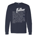 I AM HIM — Father Definition | White Ink | Long Sleeve Tee | Definitions of HIM Collection