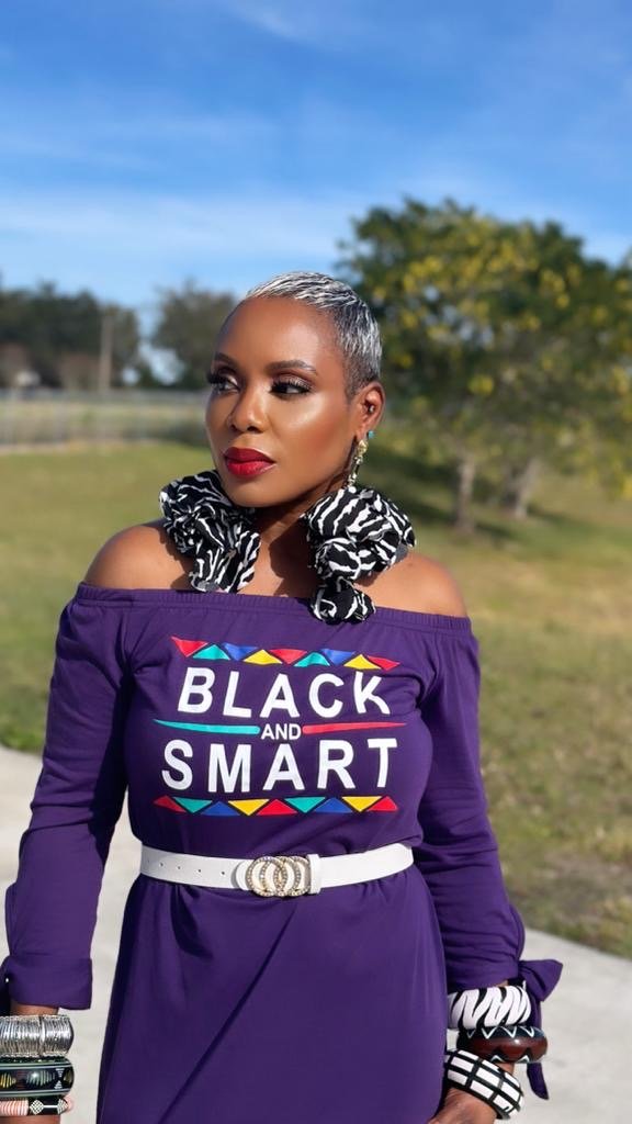 Nonso Square Top Flower Petal Earrings - Prints