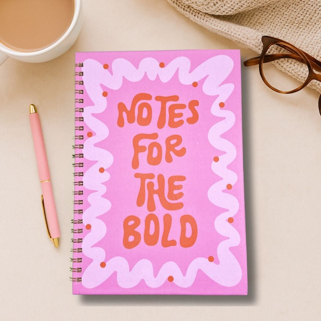 Notes for the Bold Motivational Notebook