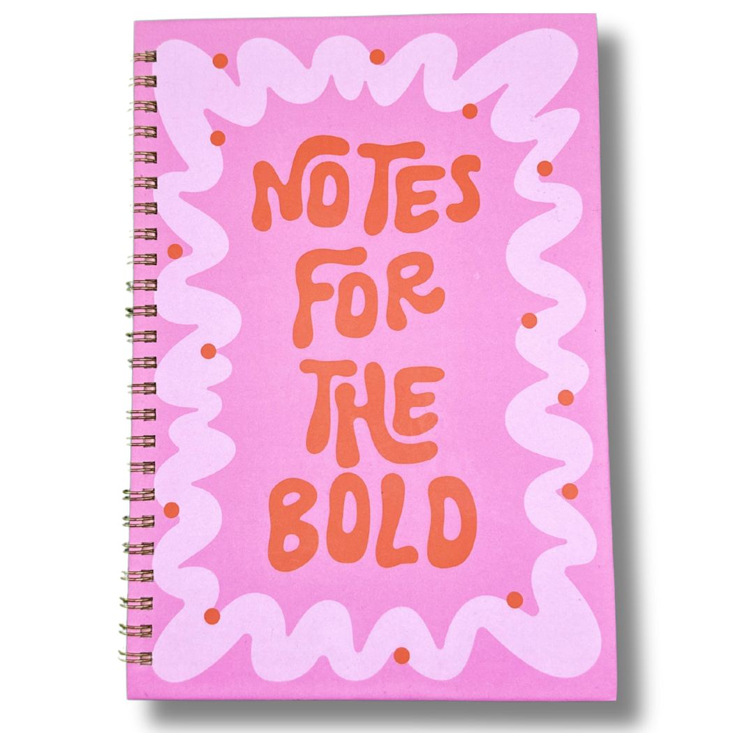 Notes for the Bold Motivational Notebook
