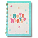 Noteworthy Colorful Notebook