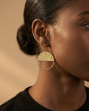 Nusu Brass Earrings