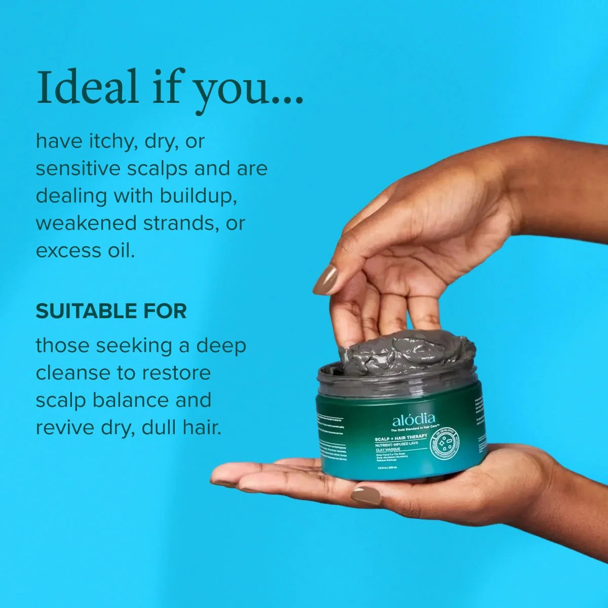 Nutrient Infused Lava Clay Masque