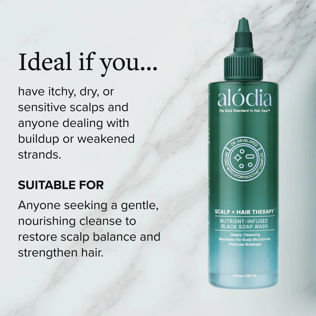 Nutrient Infused Organic Black Soap Wash