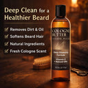 Cologne Butter Unscented Beard Wash for Men | Gentle Beard Cleanser for Daily Grooming & Hydration & Moisturizing