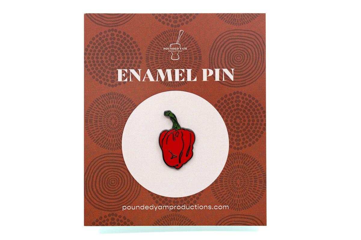Scotch Bonnet Enamel Pin