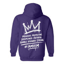 I AM HIM — King Anointed | White Ink | Pullover Hoodie | King Collection