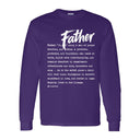 I AM HIM — Father Definition | White Ink | Long Sleeve Tee | Definitions of HIM Collection