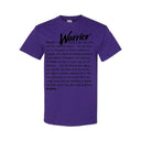 I AM HIM — Warrior Definition | Black Ink | T-Shirt | Definitions of HIM Collection
