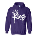 I AM HIM — King Anointed | White Ink | Pullover Hoodie | King Collection