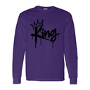 I AM HIM — King Sovereign | Black Ink | Long Sleeve Tee | King Collection