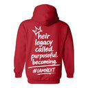 I AM HIM — Prince Becoming | White Ink | Pullover Hoodie | Legacy Collection