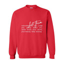 Let Them Crewneck – Soft Strength. Quiet Confidence. W