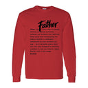 I AM HIM — Father Definition | Black Ink | Long Sleeve Tee | Definitions of HIM Collection