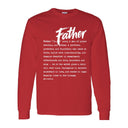 I AM HIM — Father Definition | White Ink | Long Sleeve Tee | Definitions of HIM Collection