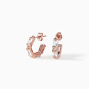 The Claire Hoop Earrings - Huggie