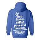 I AM HIM — Prince Becoming | White Ink | Pullover Hoodie | Legacy Collection