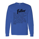 I AM HIM — Father Definition | Black Ink | Long Sleeve Tee | Definitions of HIM Collection
