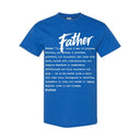 I AM HIM — Father Definition | White Ink | T-Shirt | Definitions of HIM Collection