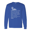 I AM HIM — Son Definition | White Ink | Long Sleeve Tee | Legacy Collection
