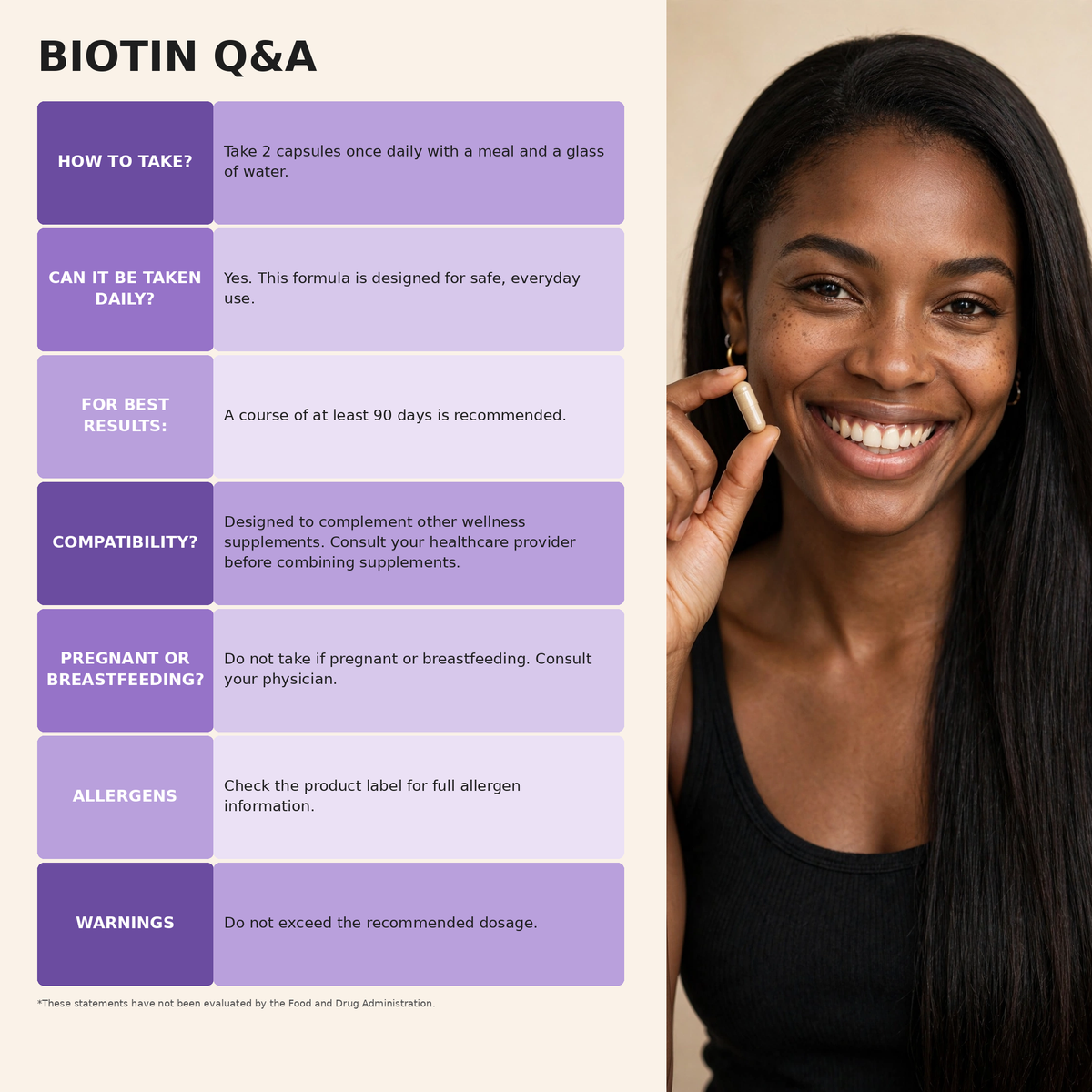 Biotin Hair Skin & Nails 5000mcg