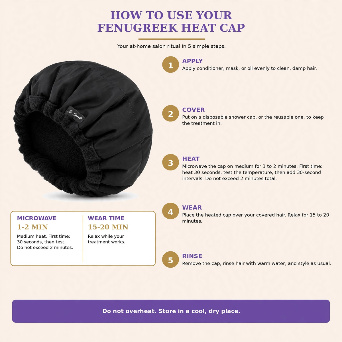 Flaxseed Deep Conditioning Heat Cap