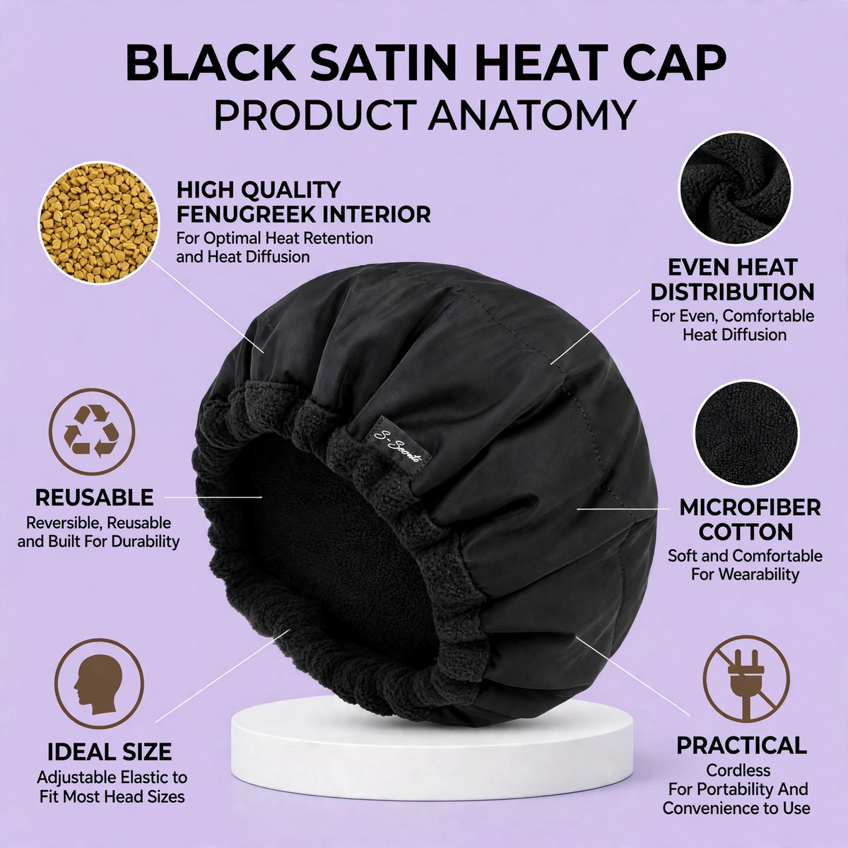Flaxseed Deep Conditioning Heat Cap