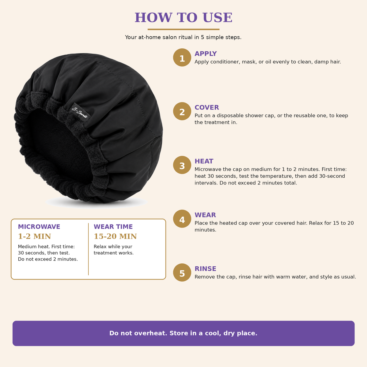 Flaxseed Deep Conditioning Heat Cap
