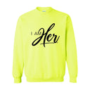 I AM HER Signature Women's Crewneck Sweater