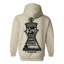 I AM HIM — King's Gambit | Black Ink | Pullover Hoodie | King Collection