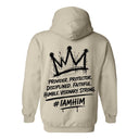 I AM HIM — King Anointed | Black Ink | Pullover Hoodie | King Collection