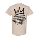 I AM HIM — King Anointed | Black Ink | T-Shirt | King Collection