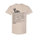 I AM HIM — Son Definition | Black Ink | T-Shirt | Legacy Collection