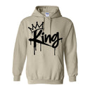 I AM HIM — King's Gambit | Black Ink | Pullover Hoodie | King Collection