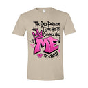 The Only Person I Ever Had to Convince Was ME — Hot Pink Graffiti Tee | Around the Way Girl Collection